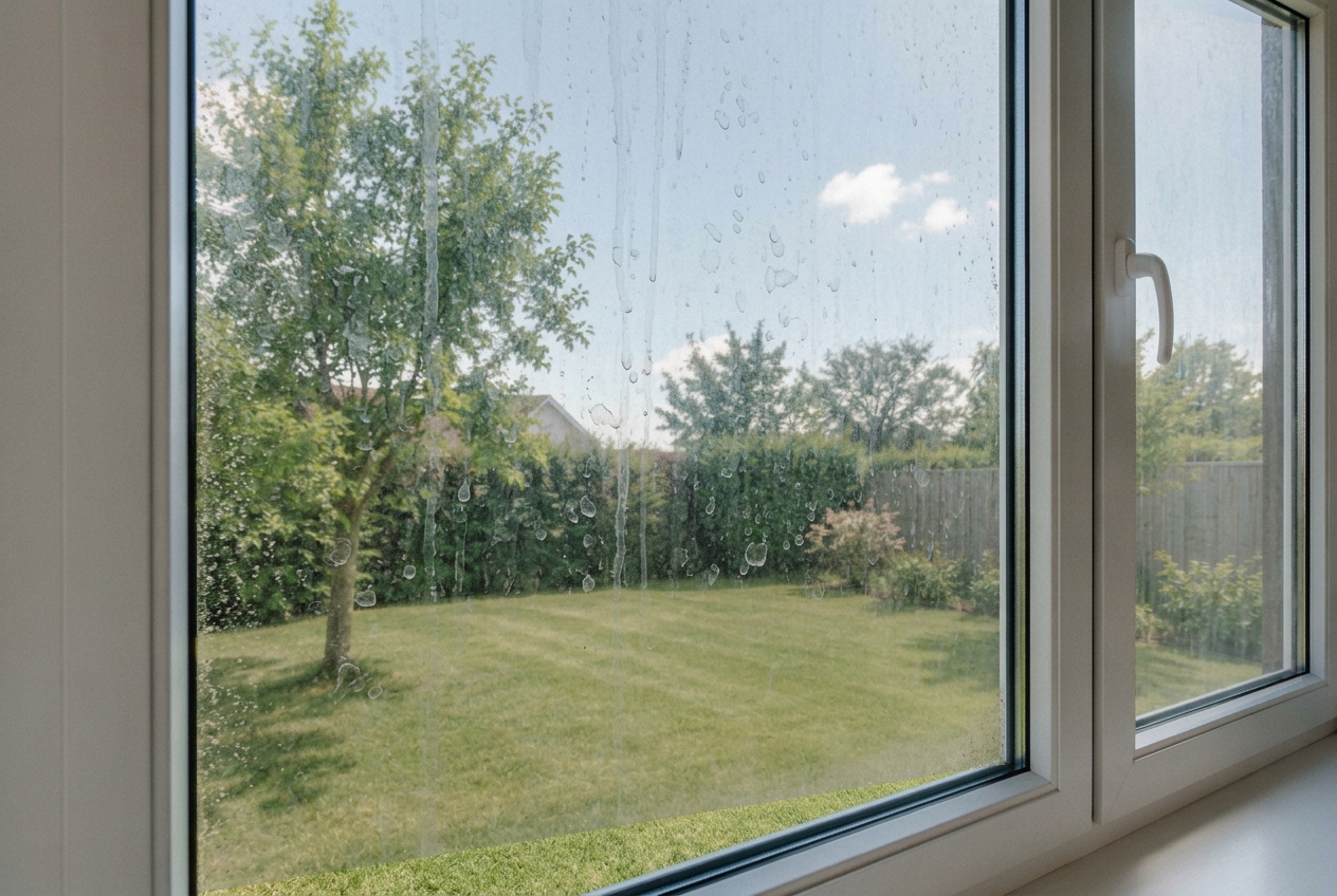 Windows before cleaning